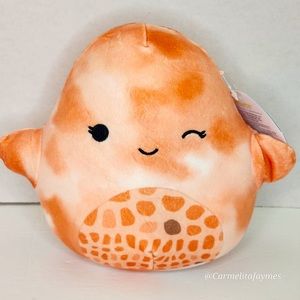 LIVVY ⭐️🐠 Orange Starfish Original Squishmallow By Kellytoy NWT